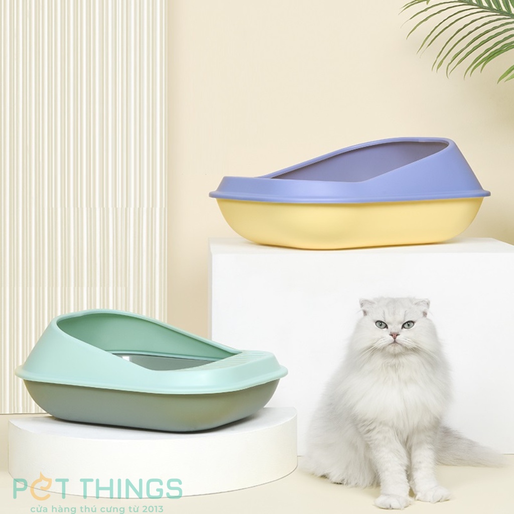 Chậu vệ sinh mèo hình Vỏ Sò Pakeway
