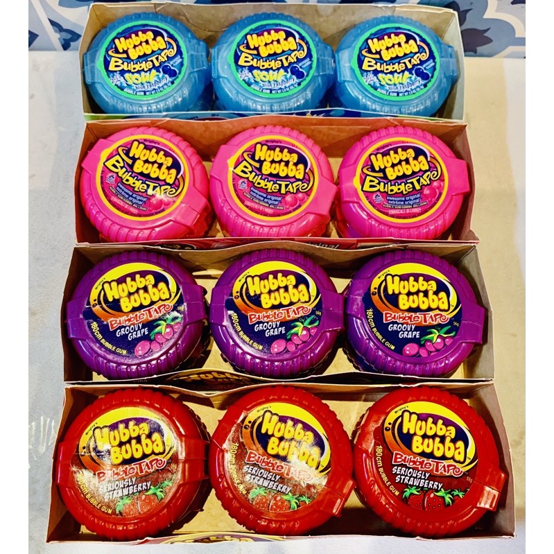 KẸO GUM CUỘN HUBBA BUBBA 56G