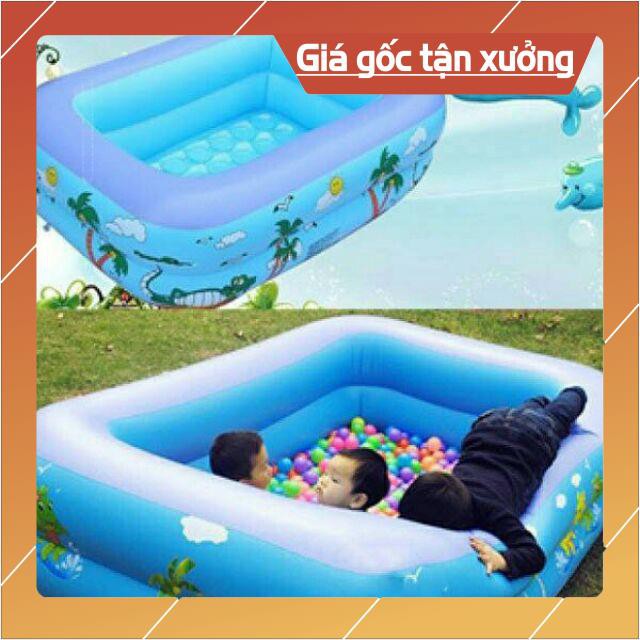 Bể bơi 1m2 siêu dầy + miếng vá và keo