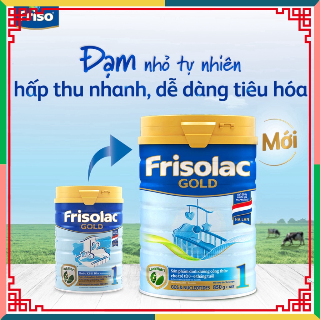 Sữa Bột Frisolac Gold 1 850g ( Đại lý Ngọc Toản)