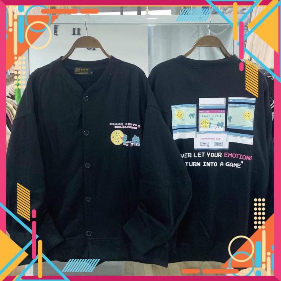 [Mặc là Auto Sang] ÁO KHOÁC CARDIGAN NỈ NGOẠI A GAME AD | BigBuy360 - bigbuy360.vn