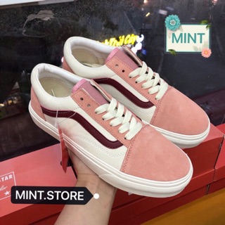 Giày thể thao Sneaker VNS Old Skool Trắng Hồng