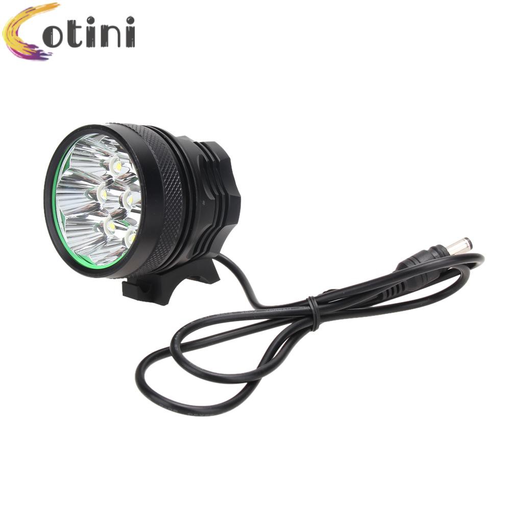 Đèn Pha Trước Và Sau Xe Đạp 8 Bóng Led Cree Xml T6 Led 120912