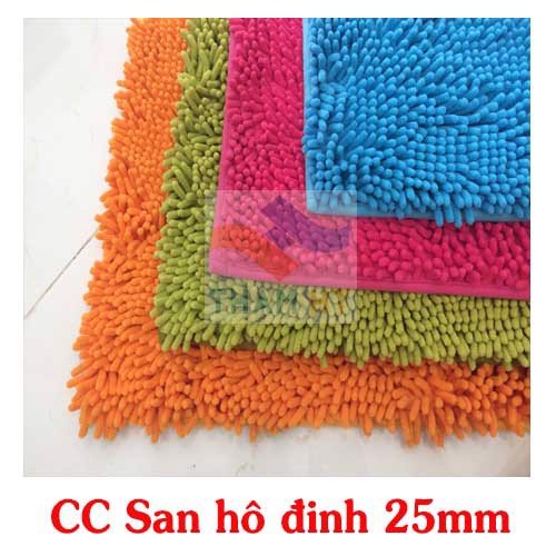 thảm lau chân san hô , thảm chùi chân sợi cotton siêu thấm 48cm*30cm