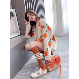 Áo len cam thụng rộng hàng QC loại 1