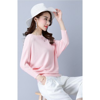 ( Siêu Hot)  Áo len cánh dơi phong cách