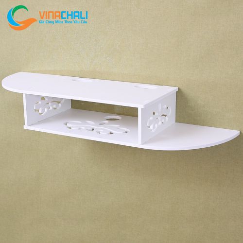 Kệ Để Modem Wifi Treo Tường, Điều Khiển Tivi