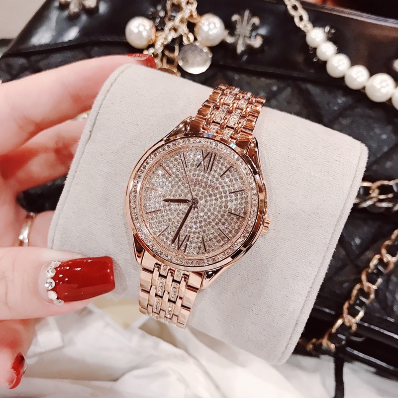Đồng hồ nữ Michael Kors MK rose gold .