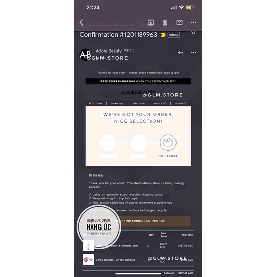 Serum Super B Complex Asap 30ml- Hàng có sẵn