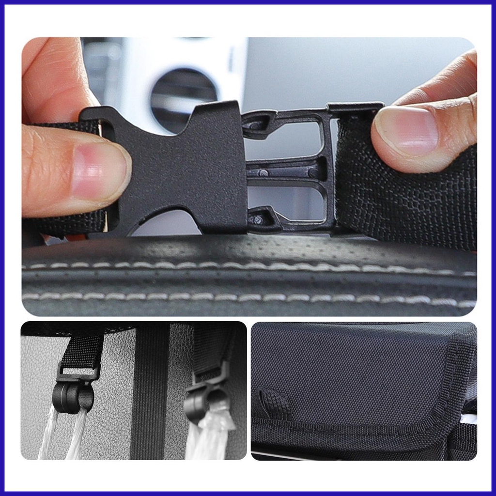 Thùng Đựng Rác Chống Rò Rỉ Có Túi Đựng Chống Nước Cho Xe Hơi