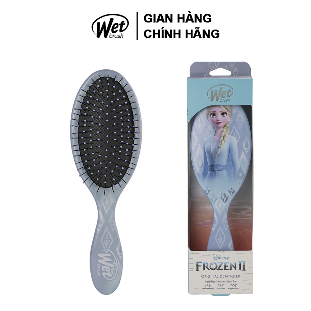 [CHÍNH HÃNG] Lược gỡ rối WET BRUSH dòng truyền thống họa tiết Elsa Guiding Spirit