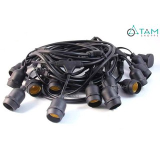 [LOẠI 1 - CHUYÊN DỤNG NGOÀI TRỜI] Dây đui đèn kín nước trang trí ngoài trời E27