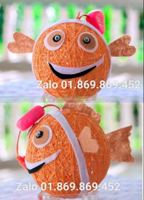 Lồng đèn bằng len