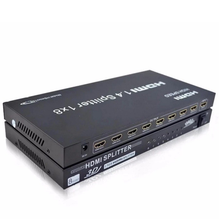 Bộ chia HDMI 1 in 8 out - Bộ chia HDMI 1 ra 8 - Bộ Chia HDMI 1 vào 8 ra