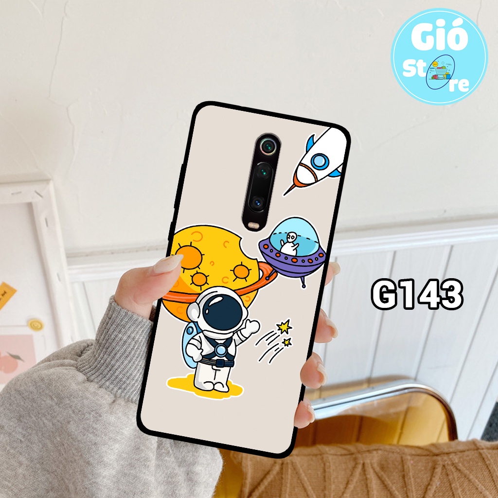 Ốp lưng XIAOMI K20/ K30/ REDMI 9T  - Ốp điện thoại XIAOMI in hình vũ trụ, phi hành gia,lưng nhựa cứng viền dẻo