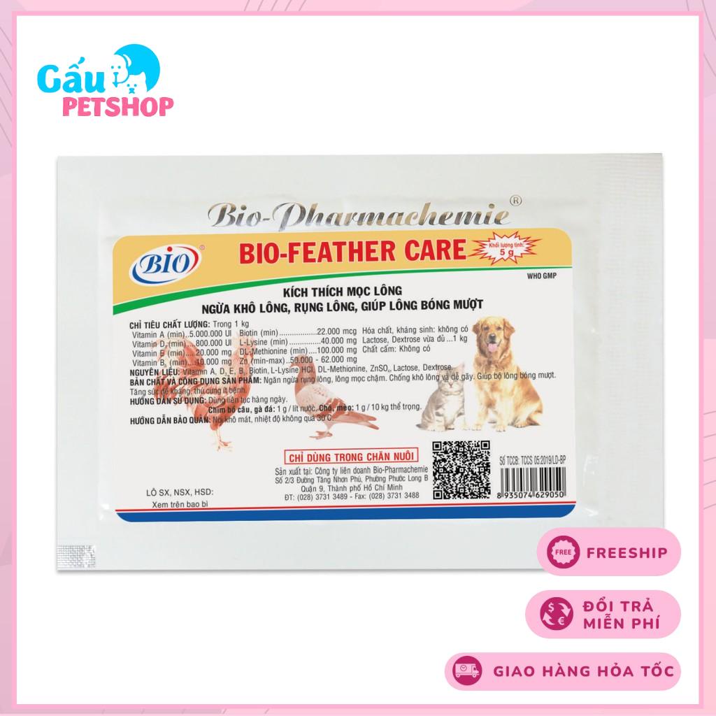 Kích thích mọc lông, ngừa rụng lông, giúp lông óng mượt Bio-Feather care 5g