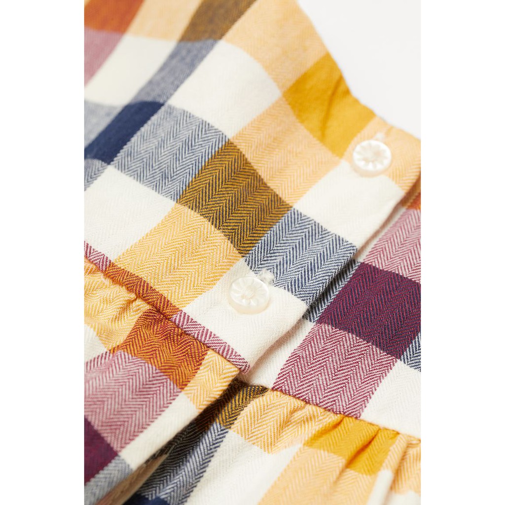 Váy caro vàng HM H&M _ hàng chính hãng Anh