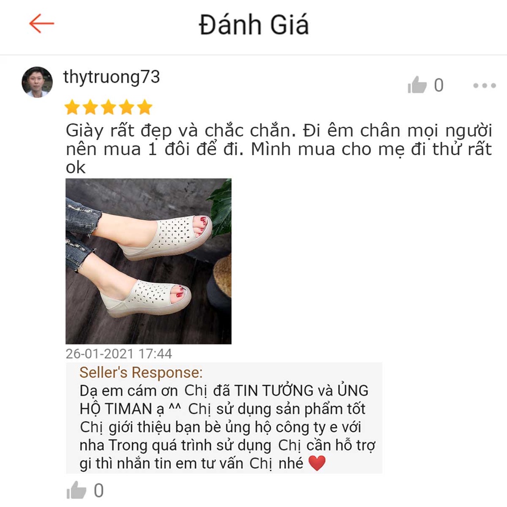 Giày nữ đế bệt mũi tròn TIMAN PN47 êm chân chắc chắn nhẹ nhàng bảo hành 1 năm