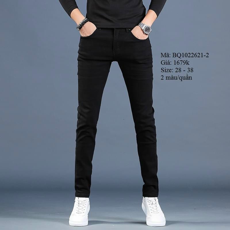 (TOP BÁN CHẠY) 3 MẪU QUẦN JEAN NAM TRƠN SẬM MÀU LỊCH LÃM | BigBuy360 - bigbuy360.vn