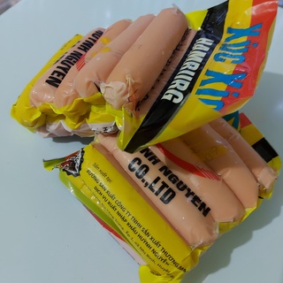 Giao HCM Hỏa tốc Nguyên liệu làm Đồ ăn Vặt Xúc Xich heo 500g ngon chất lượng