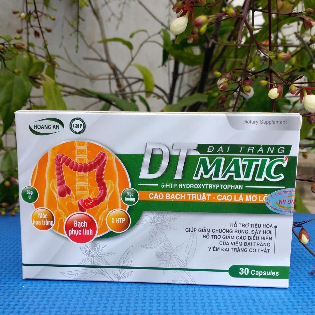 Đại tràng DT MATIC hỗ trợ giảm các biểu hiện của viêm đại tràng, viêm đại tràng co thắt