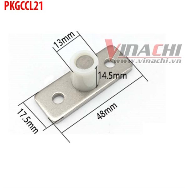 Phụ kiện giữ cánh cửa lùa loại 2 - 1 con lăn