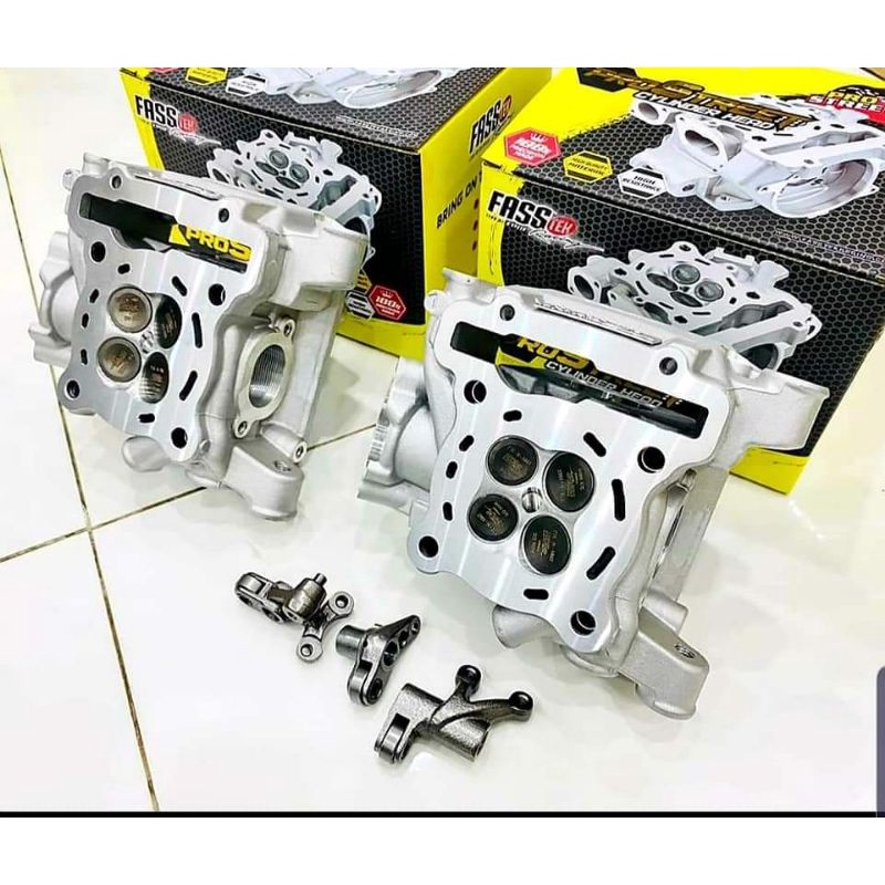 Đầu bò Fasstek CNC porting dành cho xe  Ex155