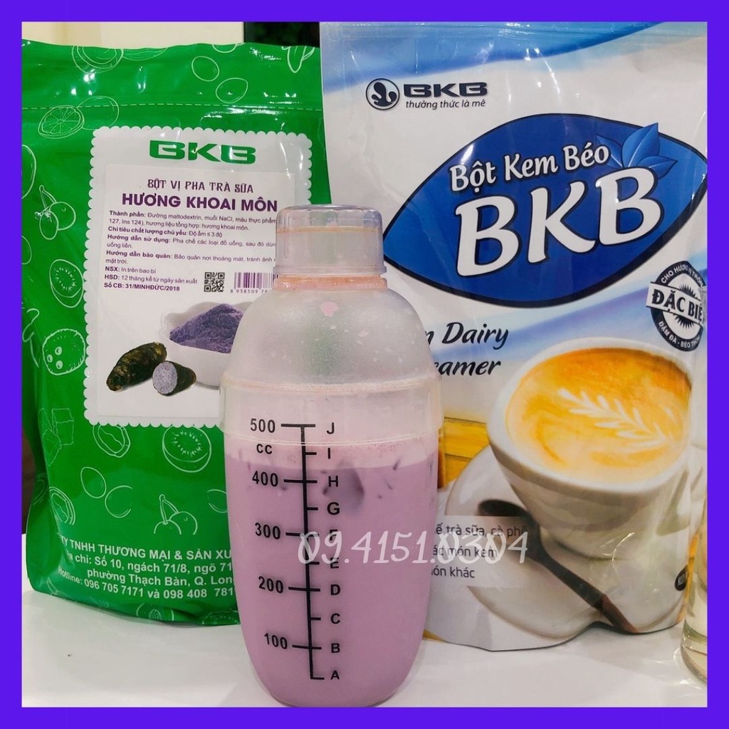 Bột làm trà sữa/Bột vị BKB túi 1kg/nguyên liệu trà sữa