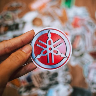Set 100 Sticker hình dán - Logo Racing