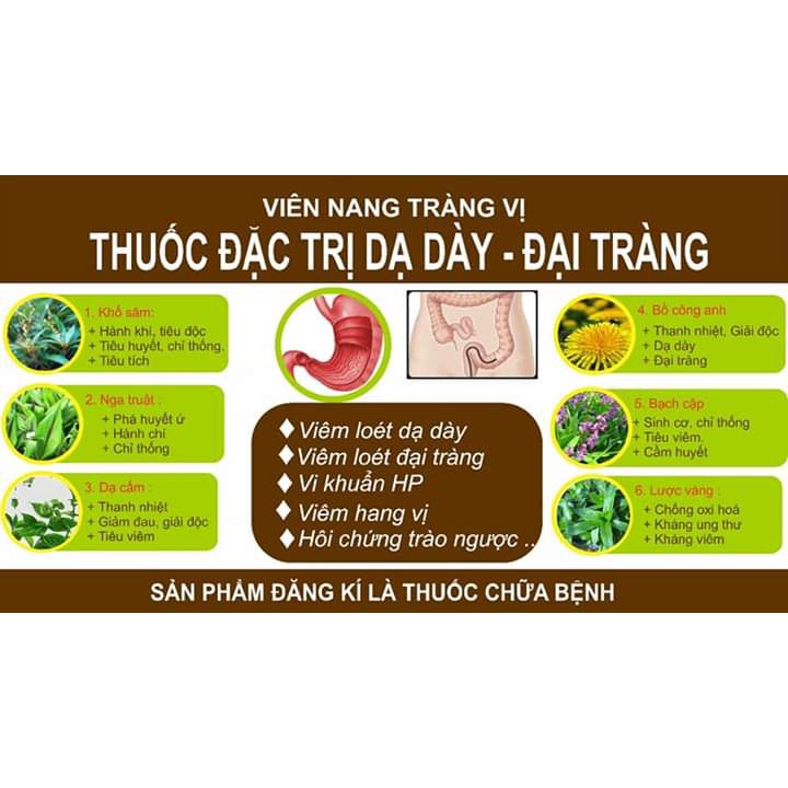 Viên nang tràng vị dạ dày thiên lương