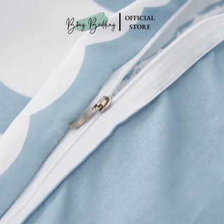 Bộ Chăn Ga Gối Cotton Poly Cá Heo