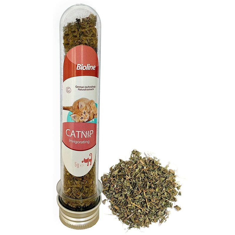 Cỏ mèo khô Bioline - Catnip ống 45ml