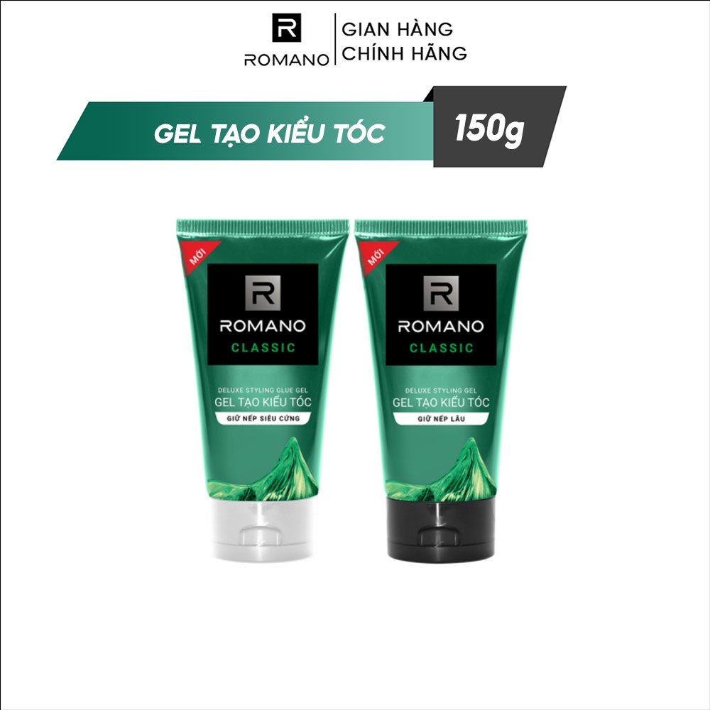 Gel vuốt tóc Romano Classic 150g