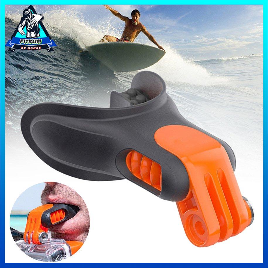 Niềng răng Giá đỡ Miệng gắn với Floaty cho Máy ảnh GoPro Lặn trượt tuyết [6/20]