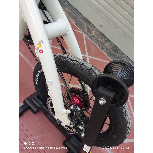 Xe Đạp Gấp Saso - Full Nhôm, Groupset Shimano 7 Speed, Bánh 16 (m25 - m75)