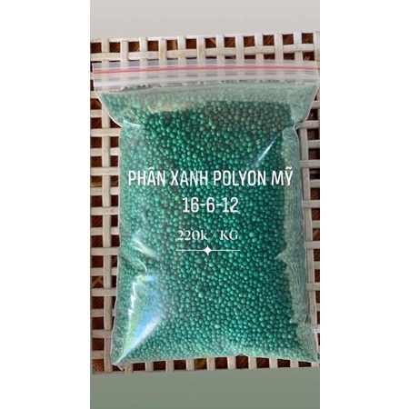 phân xanh polyon mỹ 16-6-12 [siêu tốt cho cây trồng]