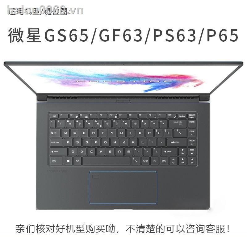 Miếng Dán Bảo Vệ Bàn Phím Máy Tính Msi Gs65 Gl65 Gp75 Ge63 Gs70 Gs73 Gv62 Gt76