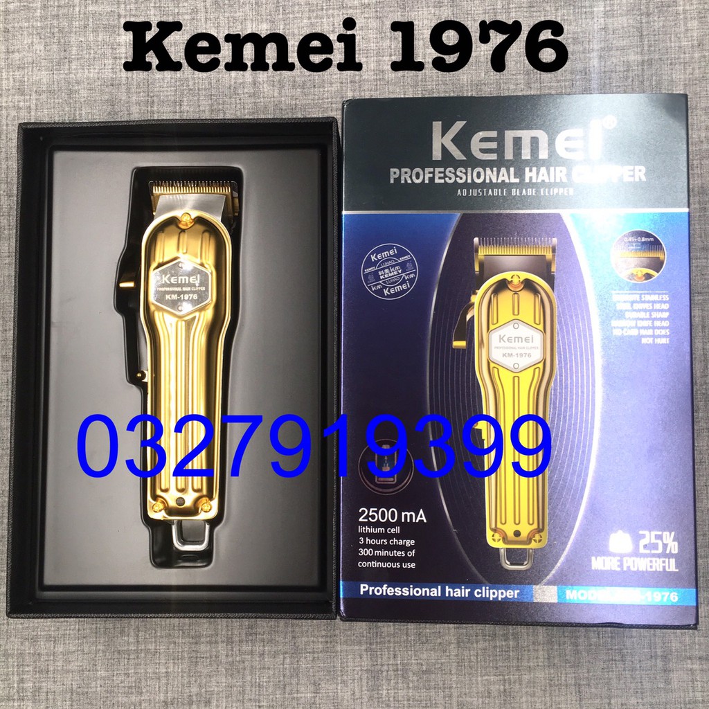 ✅Freeship✅ Tông đơ cắt tóc cao cấp KEMEI 1976