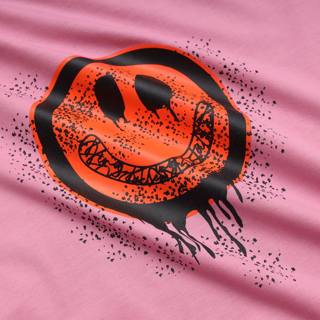 Áo Thun KING BRAND Nam Nữ Cá Tính, Áo Phông Đường Phố Unisex Màu Hồng V4