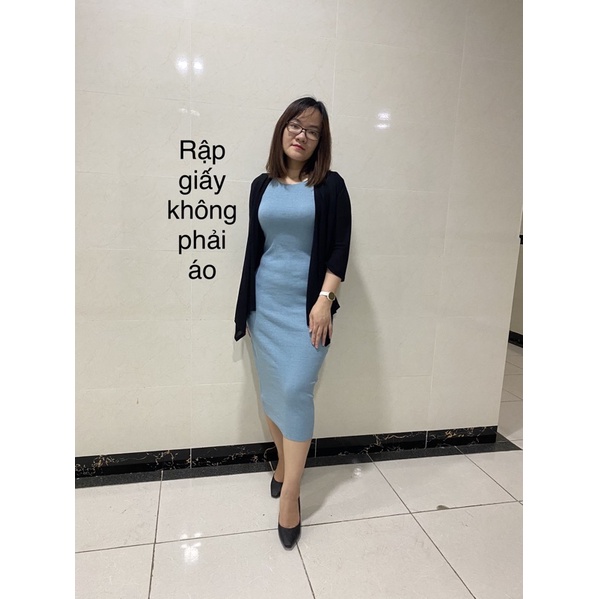 Rập giấy A0 áo cardigan Helen