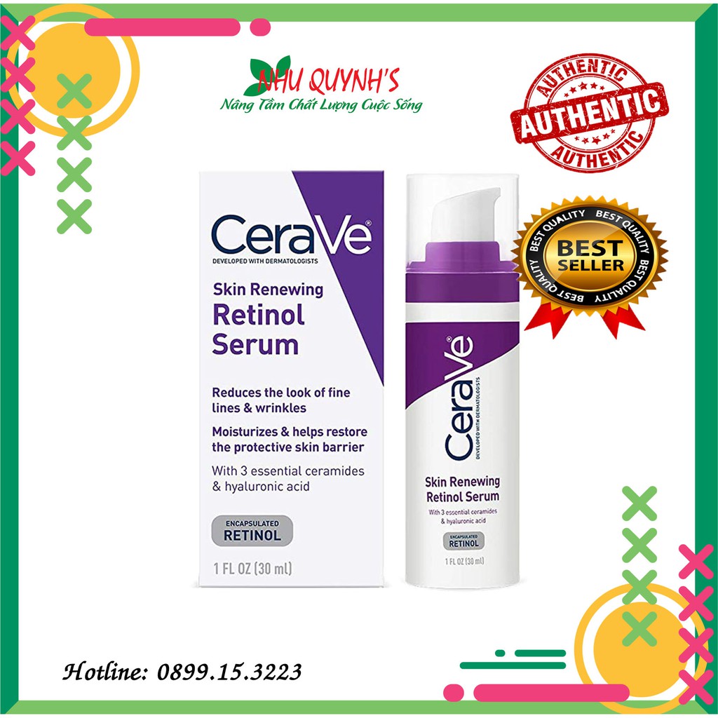 Serum Cerave Skin Renewing Retinol Serum (30ml)