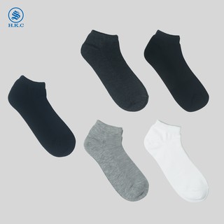 Combo 5Đ TẤT NAM CPY -  Tất Trơn Cổ Ngắn
