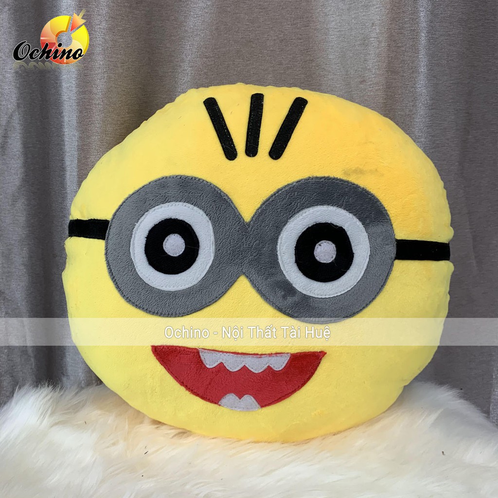 Gối Tròn Hình Thú Và Hình Hoa Quả Ngộ Nghĩnh Siêu Cute Hàng Handmade Cao Cấp Nhiều Mẫu Chọn (Có Sẵn)