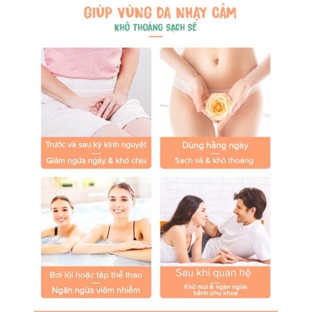 VỆ SINH PHỤ NỮ TẠO BỌT Häbeme