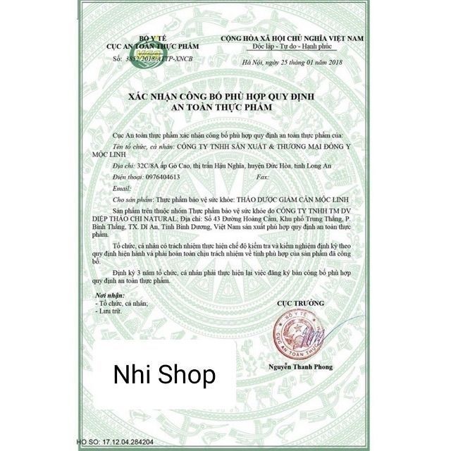 Giảm Cân X3 Đông Y Mộc Linh + TẶNG kèm 20 viên Detox | BigBuy360 - bigbuy360.vn