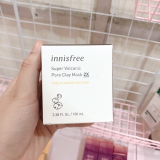 Mặt nạ Innisfree Super Volcanic Pore Clay mặt nạ đất sét dưỡng da thuộc dòng Volcanic Pore Clay Mask