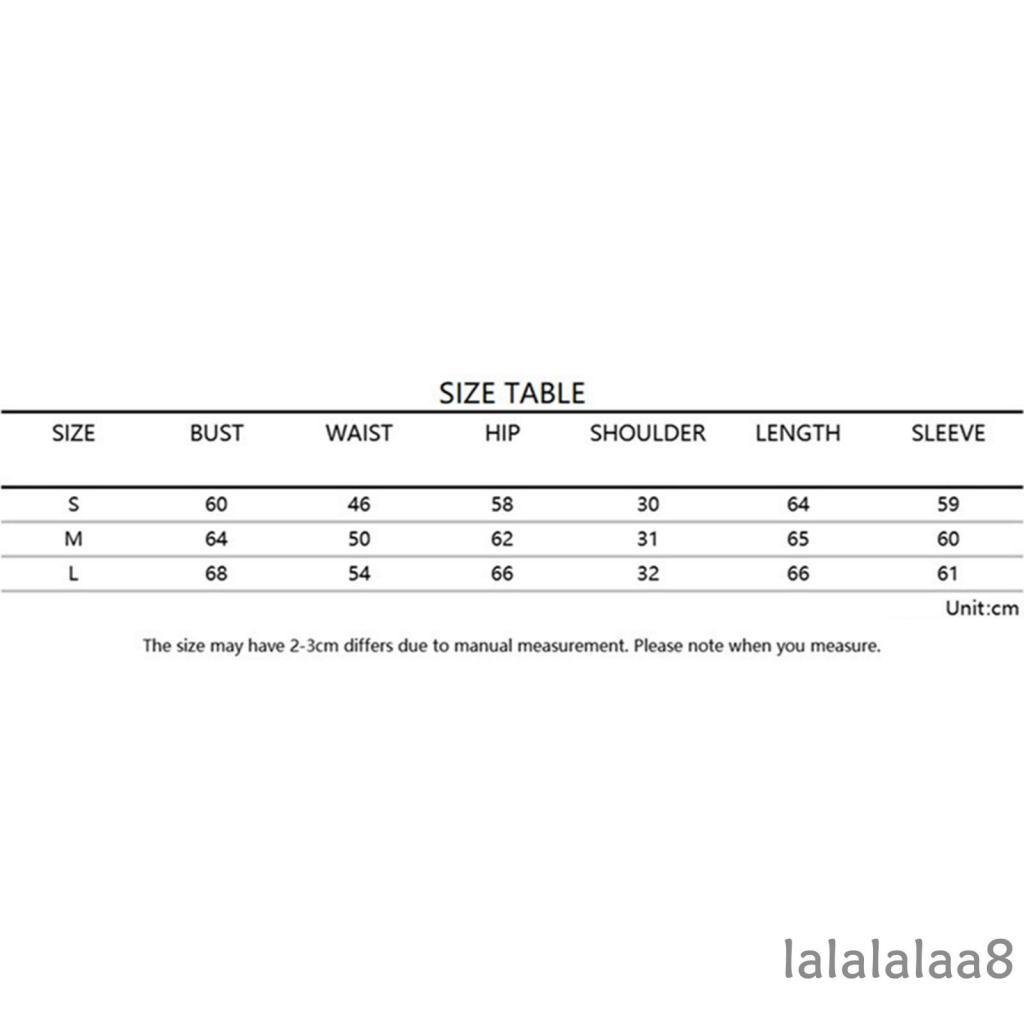 Áo liền quần tay dài cổ tròn màu trơn thời trang xuân hè quyến rũ cho nữ LAA8-YS
 | BigBuy360 - bigbuy360.vn