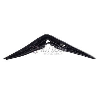 Ví nam da bò kiểu đứng màu đen PH2108