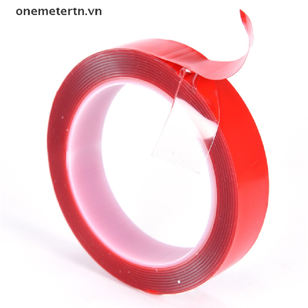 Cuộn Băng Keo Hai Mặt Bằng Xốp Acrylic Chống Thấm Nước Cho Xe Hơi