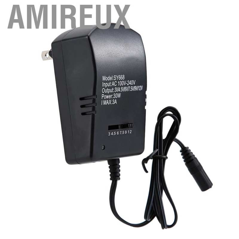 DC POWER Bộ Sạc 3 / 4.5v / 6v / 7.5v / 9v / 12v